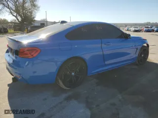 2015 BMW 4 Series 435i xDrive with VIN WBA3R5C53FK189597, listed as a Copart auction lot 45807065 with 105,313 mi miles and Salvage Title. Bid and sale history available at carsss.com. Image 3.