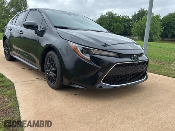 2023 Toyota Corolla LE with VIN 5YFB4MDE3PP045556, listed as a Copart auction lot 55272035 with 32,319 mi miles and Clean Title. Bid and sale history available at carsss.com. Image 1.