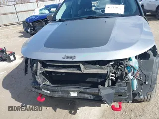 2018 Jeep Compass Trailhawk with VIN 3C4NJDDB6JT501744, listed as a IAAI auction lot 41727027 with 68,410 mi miles and . Bid and sale history available at carsss.com. Image 13.
