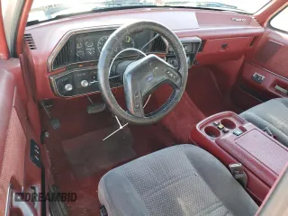 1991 Ford Bronco Custom with VIN 1FMEU15H3MLA74981, listed as a Copart auction lot 45607655 with 267,571 mi miles and Salvage Title. Bid and sale history available at carsss.com. Image 8.
