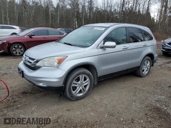 2011 Honda CR-V EX-L with VIN 5J6RE4H74BL806095, listed as a Copart auction lot 80491554 with 296,874 mi miles and Clean title. Bid and sale history available at DreamBid. Image 1.