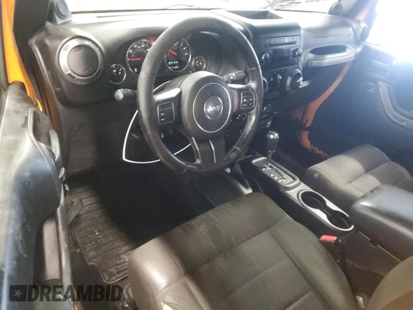 2012 Jeep Wrangler Unlimited Sport with VIN 1C4BJWDG1CL131876, listed as a Copart auction lot 56678175 with 217,109 mi miles and Clean title. Bid and sale history available at DreamBid. Image 8.