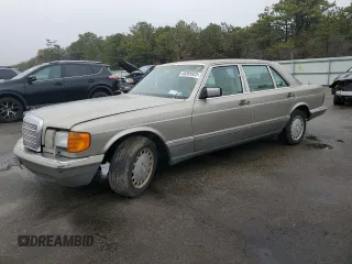 1989 Mercedes-Benz 420 420SEL with VIN WDBCA35E1KA465561, listed as a Copart auction lot 61400034 with 95,852 mi miles and Non Repairable. Bid and sale history available at carsss.com. Image 1.