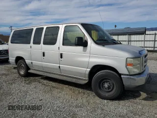 2008 Ford Econoline Passenger XL with VIN 1FMNE11W48DB37734, listed as a Copart auction lot 78738854 with 154,122 mi miles and Clean Title. Bid and sale history available at DreamBid. Image 4.
