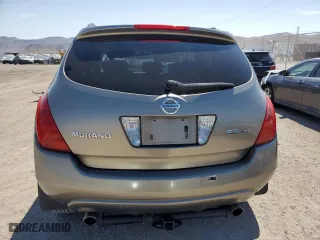 2004 Nissan Murano SL with VIN JN8AZ08W84W323643, listed as a Copart auction lot 66368854 with 190,304 mi miles and Salvage Title. Bid and sale history available at carsss.com. Image 6.