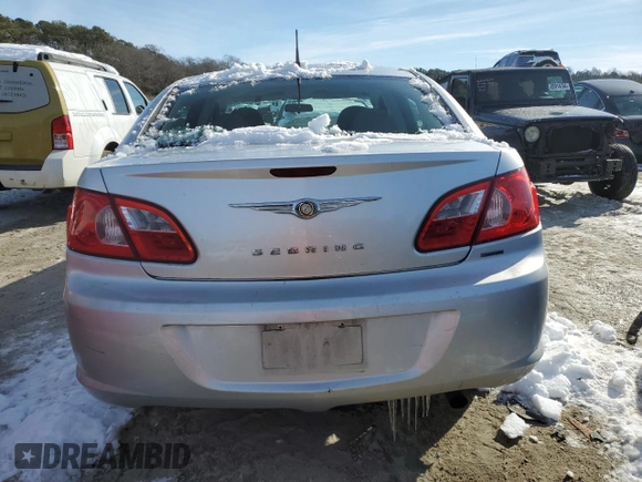 2007 Chrysler Sebring Touring z VIN 1C3LC56K07N669607, wystawiony jako Copart lot #87443504 z przebiegiem 204 179 mil mil oraz Szkoda całkowita • Salvage title. Historia ofert i sprzedaży dostępna na DreamBid. Obrazek 6.