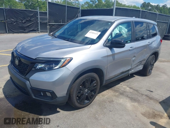 2021 Honda Passport Sport with VIN 5FNYF7H27MB003467, listed as a IAAI auction lot 42183219 with 52,156 mi miles and . Bid and sale history available at DreamBid. Image 17.