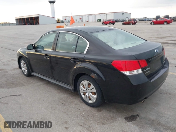 2010 Subaru Legacy 2.5i with VIN 4S3BMCA6XA3229416, listed as a IAAI auction lot 42164779 with 201,501 mi miles. Bid and sale history available at carsss.com. Image 3.