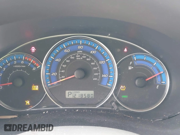 2009 Subaru Forester X с VIN JF2SH61659H738609, выставлен на аукционе IAAI как лот 42434424 с пробегом 218 580 миль миль и . История ставок и продаж доступна на DreamBid. Изображение 7.
