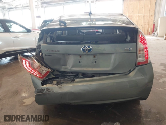 2015 Toyota Prius Four with VIN JTDKN3DU4F1932875, listed as a IAAI auction lot 41697847 with 306,594 mi miles. Bid and sale history available at carsss.com. Image 6.