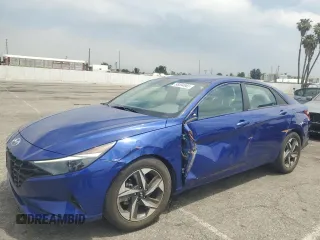 2023 Hyundai Elantra SEL with VIN 5NPLS4AG1PH105556, listed as a Copart auction lot 55594865 with 71,779 mi miles and Salvage Title. Bid and sale history available at DreamBid. Image 1.