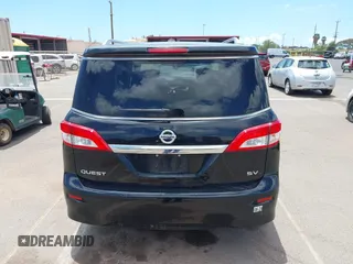 2017 Nissan Quest SV with VIN JN8AE2KP4H9169686, listed as a IAAI auction lot 42185479 with 78,102 mi miles. Bid and sale history available at carsss.com. Image 16.