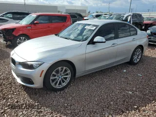 2017 BMW 3 Series 320i with VIN WBA8E1G31HNU16774, listed as a Copart auction lot 48510994 with 47,677 mi miles and Salvage Title. Bid and sale history available at carsss.com. Image 1.