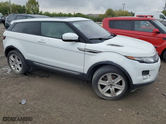2013 Land Rover Range Rover Evoque Pure Premium with VIN SALVR1BG4DH784078, listed as a Copart auction lot 71705554 with 0 mi miles and Salvage Title. Bid and sale history available at carsss.com. Image 4.