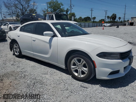 2019 Dodge Charger SXT with VIN 2C3CDXBG2KH664761, listed as a Copart auction lot 54741055 with 82,772 mi miles and Salvage Title. Bid and sale history available at DreamBid. Image 4.