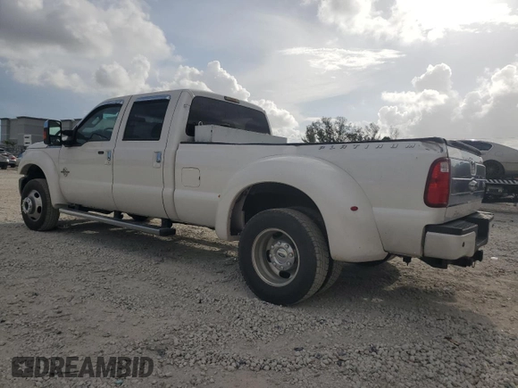 2016 Ford F-350 Lariat with VIN 1FT8W3DT4GED09118, listed as a Copart auction lot 64122675 with 412,383 mi miles and Clean title. Bid and sale history available at DreamBid. Image 2.