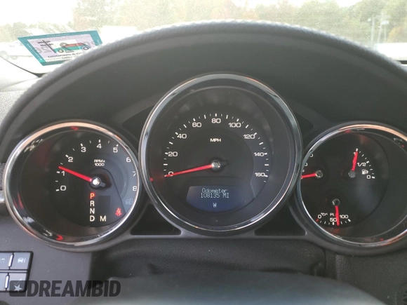 2008 Cadillac CTS RWD w/1SA with VIN 1G6DF577280180743, listed as a Copart auction lot 75538004 with 108,135 mi miles and Salvage Title. Bid and sale history available at carsss.com. Image 9.