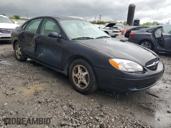 2003 Ford Taurus SEL Deluxe with VIN 1FAHP56S83A225002, listed as a Copart auction lot 49456975 with 199,759 mi miles and Salvage Title. Bid and sale history available at DreamBid. Image 4.