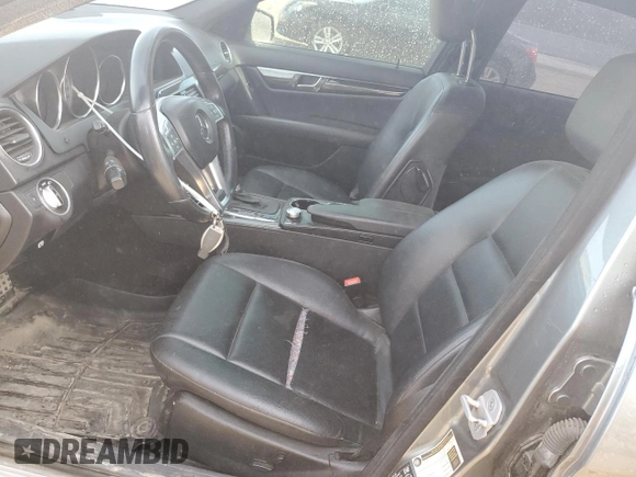 2012 Mercedes-Benz C 300 Sport with VIN WDDGF8BB7CA609715, listed as a Copart auction lot 59567445 with 176,385 mi miles and Salvage title. Bid and sale history available at DreamBid. Image 7.