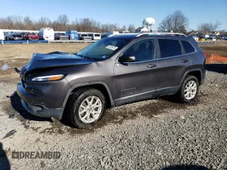 2018 Jeep Cherokee Latitude Plus with VIN 1C4PJMLB3JD505332, listed as a Copart auction lot 43015975 with 66,419 mi miles and Salvage Title. Bid and sale history available at DreamBid. Image 1.