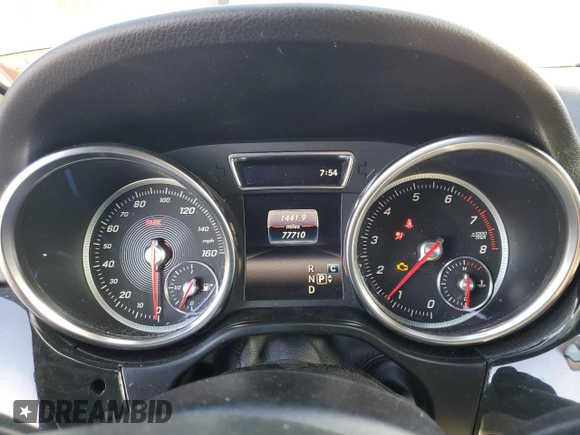 2019 Mercedes-Benz GLE 400 with VIN 4JGDA5GB4KB212891, listed as a Copart auction lot 51730735 with 77,710 mi miles and Salvage title. Bid and sale history available at DreamBid. Image 9.