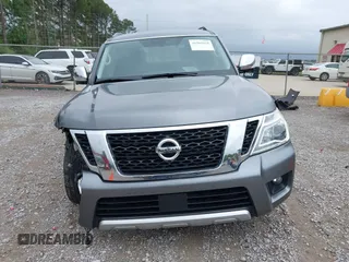 2018 Nissan Armada Platinum with VIN JN8AY2ND2J9055135, listed as a IAAI auction lot 41969418 with 84,851 mi miles. Bid and sale history available at carsss.com. Image 13.
