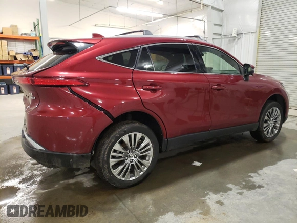 2022 Toyota Venza LE with VIN JTEAAAAH7NJ105269, listed as a Copart auction lot 81892213 with 21,139 mi miles. Bid and sale history available at carsss.com. Image 3.