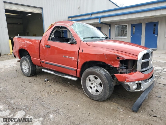 2005 Dodge Ram 1500 SLT with VIN 1D7HU16D95J565796, listed as a Copart auction lot 85515994 with 81,166 mi miles and Salvage Title. Bid and sale history available at carsss.com. Image 4.