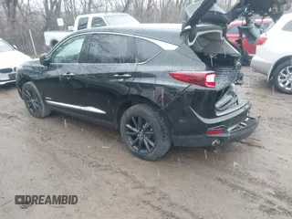 2021 Acura RDX w/Advance Package with VIN 5J8TC2H71ML002413, listed as a IAAI auction lot 41161586 with 49,693 mi miles. Bid and sale history available at carsss.com. Image 3.