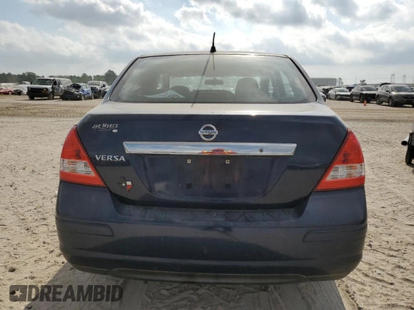 2010 Nissan Versa S with VIN 3N1BC1AP9AL425600, listed as a Copart auction lot 53688305 with 203,371 mi miles and Salvage title. Bid and sale history available at DreamBid. Image 6.