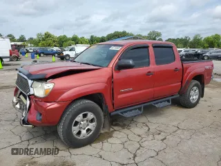 2014 Toyota Tacoma PreRunner with VIN 3TMJU4GN4EM172912, listed as a Copart auction lot 60724505 with 143,240 mi miles and Salvage title. Bid and sale history available at DreamBid. Image 1.
