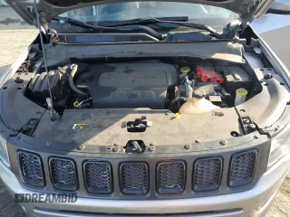 2021 Jeep Compass Altitude with VIN 3C4NJCBB3MT603861, listed as a Copart auction lot 46654955 with 69,408 mi miles and Salvage title. Bid and sale history available at DreamBid. Image 12.