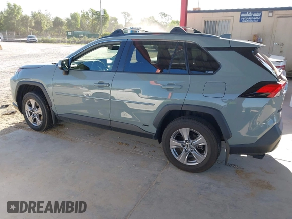 2022 Toyota RAV4 Hybrid XLE with VIN JTMRWRFV9NJ054668, listed as a IAAI auction lot 42606261 with 61,794 mi miles and . Bid and sale history available at DreamBid. Image 14.