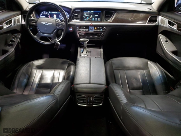2018 Genesis G80 3.8L with VIN KMHGN4JE7JU232778, listed as a Copart auction lot 77440294 with 71,623 mi miles and Non Repairable. Bid and sale history available at carsss.com. Image 8.