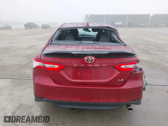 2020 Toyota Camry LE with VIN 4T1C11AK0LU387903, listed as a IAAI auction lot 41652468 with 1 mi miles. Bid and sale history available at carsss.com. Image 16.