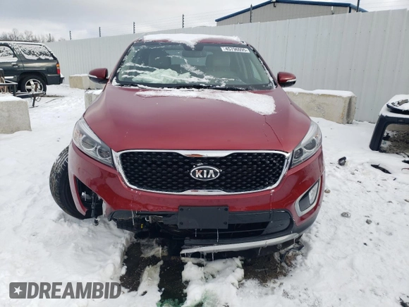 2018 Kia Sorento EX with VIN 5XYPHDA5XJG412494, listed as a Copart auction lot 45796095 with 86,049 mi miles and Salvage Title. Bid and sale history available at carsss.com. Image 5.