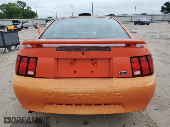 2004 Ford Mustang Standard с VIN 1FAFP406X4F150045, выставлен на аукционе Copart как лот 55418045 с пробегом 152 285 миль миль и Списание • Salvage title. История ставок и продаж доступна на DreamBid. Изображение 6.