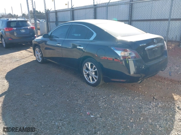 2013 Nissan Maxima 3.5 S with VIN 1N4AA5APXDC818078, listed as a IAAI auction lot 41214691 with 1 mi miles. Bid and sale history available at carsss.com. Image 3.