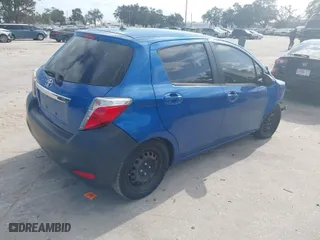 2012 Toyota Yaris L with VIN JTDKTUD38CD520973, listed as a IAAI auction lot 40859001 with 89,683 mi miles. Bid and sale history available at carsss.com. Image 4.