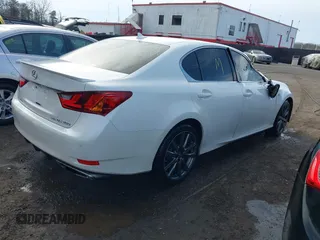 2013 Lexus GS with VIN JTHCE1BL8D5015977, listed as a IAAI auction lot 41740814 with 168,084 mi miles. Bid and sale history available at carsss.com. Image 4.
