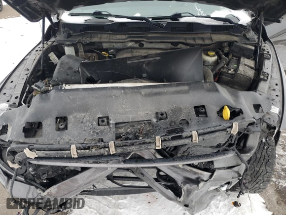 2018 Ram 2500 Big Horn with VIN 3C6UR5DJ9JG378989, listed as a Copart auction lot 44041655 with 129,144 mi miles and Salvage Title. Bid and sale history available at carsss.com. Image 12.