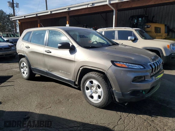 2016 Jeep Cherokee Sport with VIN 1C4PJMAS7GW267761, listed as a Copart auction lot 47536505 with 66,867 mi miles and Salvage title. Bid and sale history available at DreamBid. Image 4.