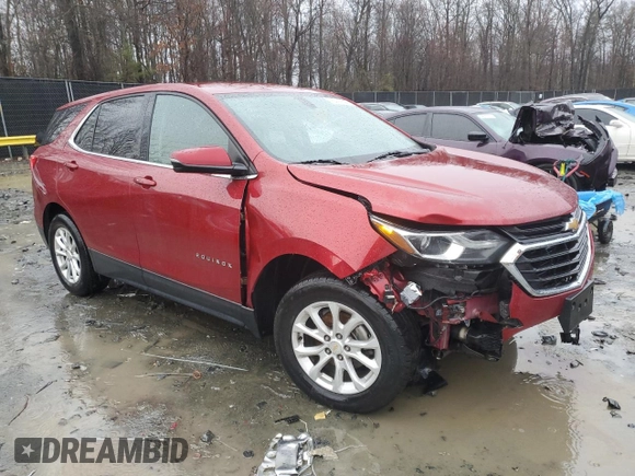 2018 Chevrolet Equinox LT with VIN 2GNAXJEV8J6231562, listed as a Copart auction lot 45574745 with 110,517 mi miles and Salvage Title. Bid and sale history available at carsss.com. Image 4.