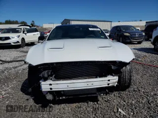 2022 Ford Mustang EcoBoost with VIN 1FA6P8TH2N5122087, listed as a Copart auction lot 47593395 with 43,545 mi miles and Salvage Title. Bid and sale history available at carsss.com. Image 5.