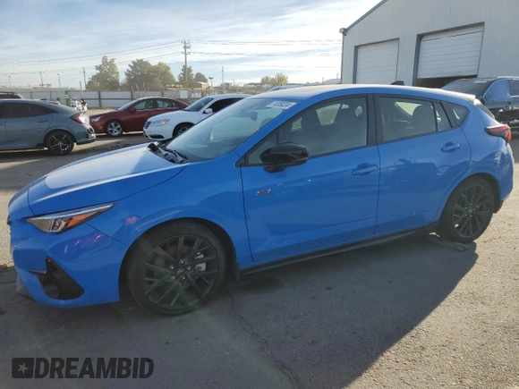 2024 Subaru Impreza RS with VIN JF1GUHJC0R8334446, listed as a Copart auction lot 71309224 with 1,664 mi miles and Salvage Title. Bid and sale history available at carsss.com. Image 1.