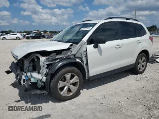 2016 Subaru Forester 2.5i z VIN JF2SJABC6GH500650, wystawiony jako Copart lot #57072305 z przebiegiem 108 654 mil mil oraz Szkoda całkowita • Salvage title. Historia ofert i sprzedaży dostępna na DreamBid. Obrazek 1.