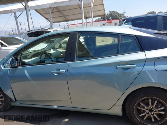2017 Toyota Prius Two with VIN JTDKARFU9H3042326, listed as a IAAI auction lot 41991608 with 90,089 mi miles. Bid and sale history available at carsss.com. Image 14.