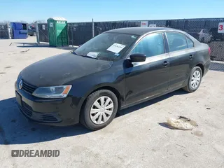 2011 Volkswagen Jetta Sedan S with VIN 3VW2K7AJ9BM069057, listed as a IAAI auction lot 41656285 with 208,001 mi miles. Bid and sale history available at carsss.com. Image 2.