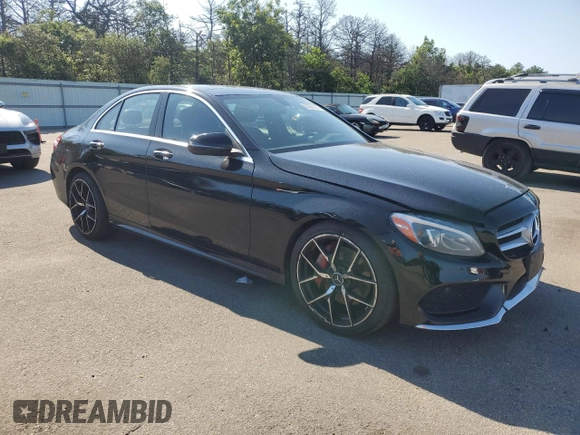2016 Mercedes-Benz C 300 Luxury with VIN WDDWF4KBXGR121516, listed as a Copart auction lot 65587535 with 163,340 mi miles and Salvage title. Bid and sale history available at DreamBid. Image 4.