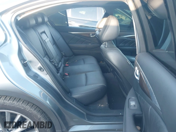 2018 Infiniti Q50 3.0t Luxe with VIN JN1EV7AR4JM432777, listed as a IAAI auction lot 41445123 with 98,621 mi miles. Bid and sale history available at carsss.com. Image 8.